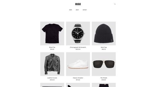 Website Builder - Hugo